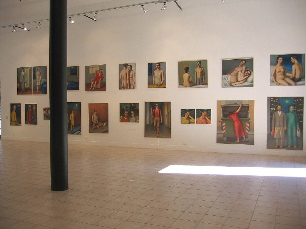 mostra personale di Aurelio bulzatti a Ciampino